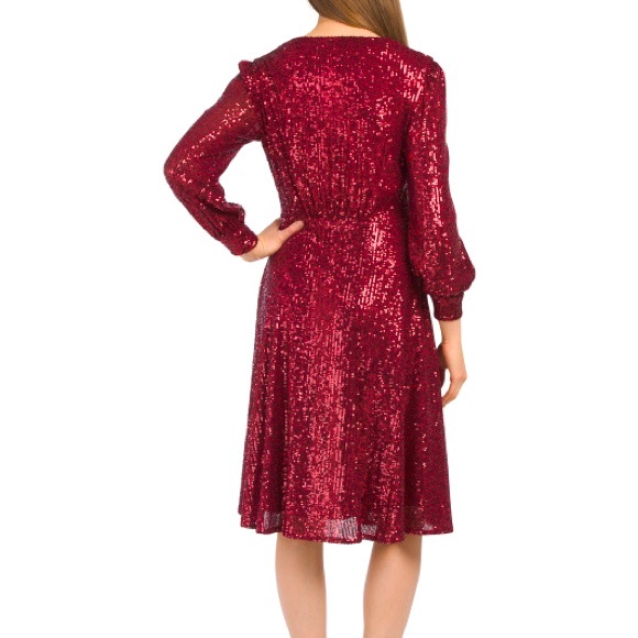 Brand New Tahari ASL Surplice Wrap Style 👗 Dress 💕💕 - Picture 2 of 8